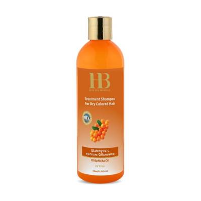 Podrobnoe foto шампунь health and beauty treatment shampoo для сухого фарбованого волосся, з олією обліпихи, 400 мл