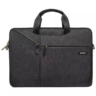Podrobnoe foto сумка для ноутбука wiwu gent business handbag 15.4" (чорний)