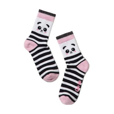 Podrobnoe foto шкарпетки дитячі conte kids sof-tiki 7с-46сп 414 світло-рожеві,  розмір 14