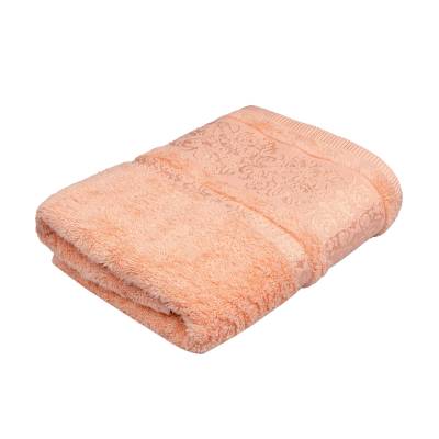 Podrobnoe foto махровий рушник для ванної home line bamboo помаранчевий, 50*90 см, 1 шт (127247)