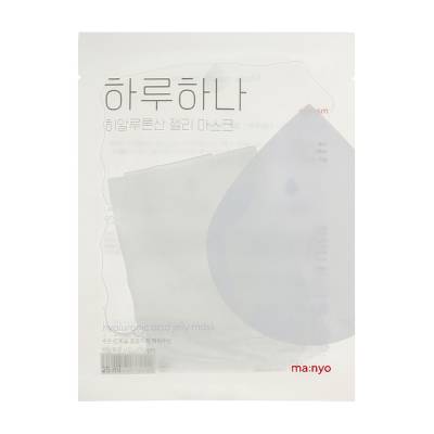 Podrobnoe foto тканинна маска для обличчя manyo hyaluronic acid jelly mask для зволоження шкіри, 25 мл