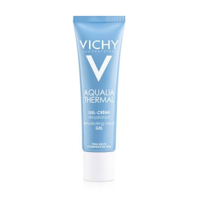 Podrobnoe foto гель-крем vichy aqualia thermal rehydrating cream gel для глибокого зволоження шкіри обличчя, 30 мл
