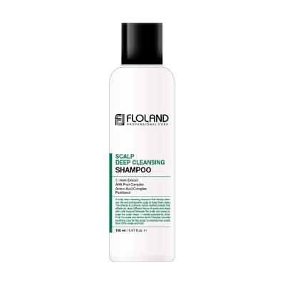 Podrobnoe foto шампунь для глибокого очищення шкіри голови floland scalp deep cleansing shampoo, 150 мл