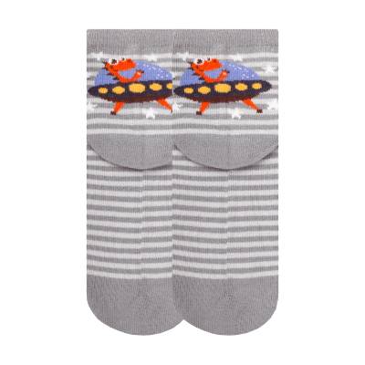 Podrobnoe foto дитячі шкарпетки duna, 4270, сірий, розмір 16-18