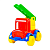 foto дитяча іграшка tigres kid cars пожежний автомобіль, 6*9*7 см, від 1 року (39244)