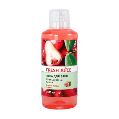 Podrobnoe foto піна для ванн fresh juice рожеве яблуко і гуава, 1 л