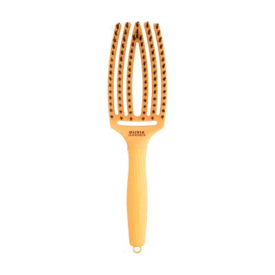 Podrobnoe foto щітка для волосся olivia garden finger brush 90's party, orange juice, 1 шт