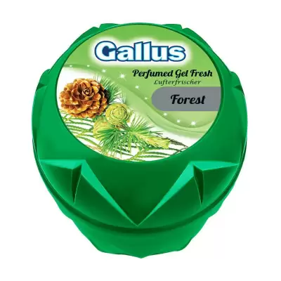 Podrobnoe foto гелевий освіжувач повітря gallus perfumed gel fresh ліс, 150 г
