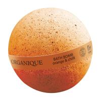 foto шипуча куля для ванни organique bath bomb апельсин та чилі, 170 г