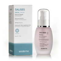 foto зволожувальний гель для обличчя sesderma salises moisturizing gel для жирної шкіри, 50 мл