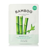 foto тканинна маска для обличчя it's skin the fresh bamboo mask sheet з бамбуком, 19 г
