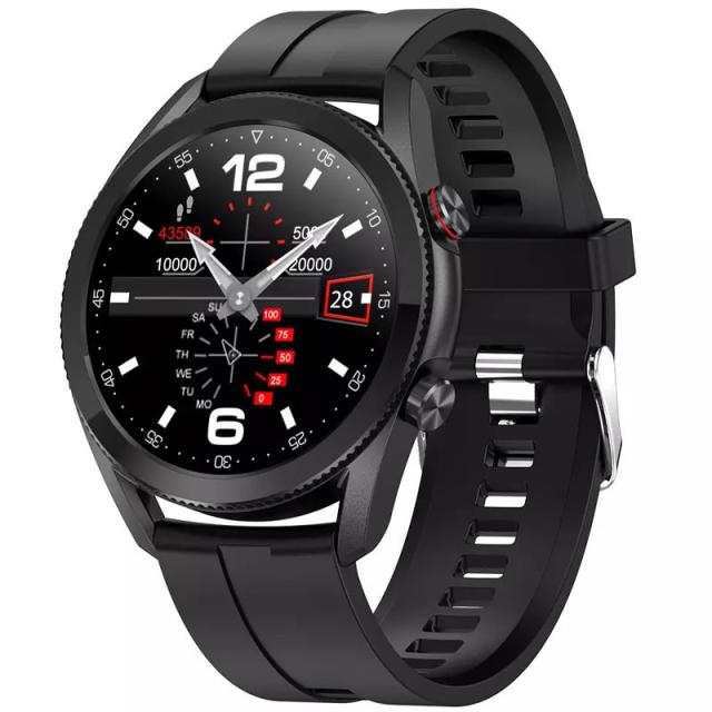 foto смарт-годинник wiwu smart watch sw02blk (чорний)