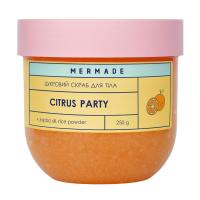 foto цукровий скраб для тіла mermade citrus party, 250 г