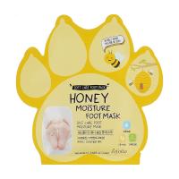 foto зволожувальна маска для ніг esfolio honey moisture foot mask з екстрактом меда, 20 мл