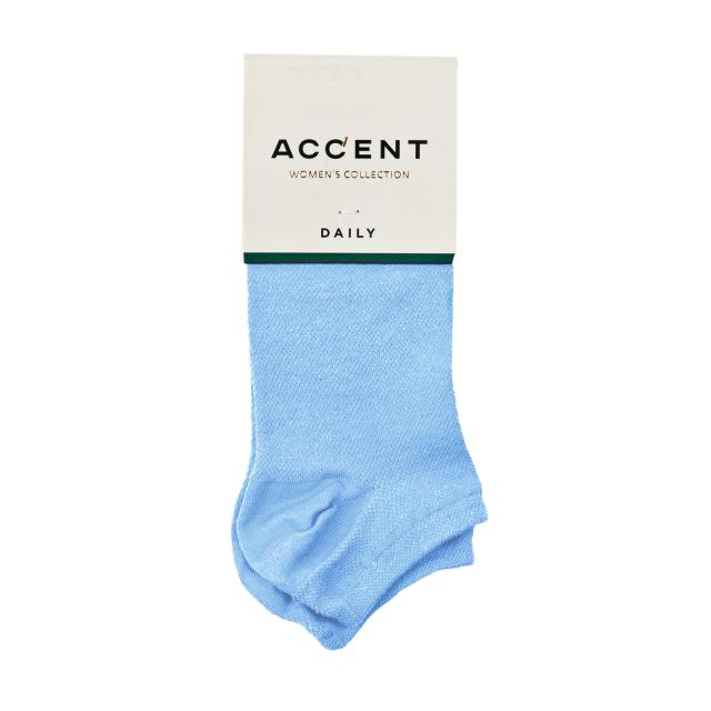 foto шкарпетки жіночі акцент 10885 розмір 23-25, блакитні
