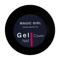 foto гель для нарощування нігтів magic girl gel nail cover, no.1 прозорий, 30 мл