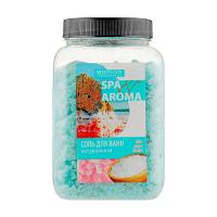 foto морська сіль для ванн bioton cosmetics spa aroma натуральна сіль озера сиваш, 750 г
