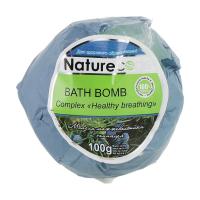 foto бомбочка для ван nature code сomplex healthy breathing зелена, 100 г
