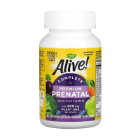 foto дієтична добавка вітаміни в гелевих капсулах nature's way alive! premium prenatal для вагітних, 60 шт