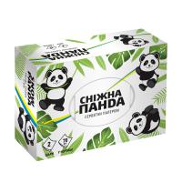 foto косметичні серветки сніжна панда 2-шарові, в коробці, 70 шт