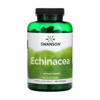 foto дієтична добавка в капсулах swanson echinacea ехінацея, 400 мг, 180 шт