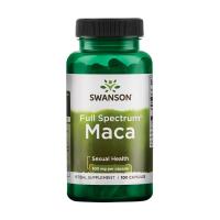 foto дієтична добавка в капсулах swanson maca мака, 500 мг, 100 шт