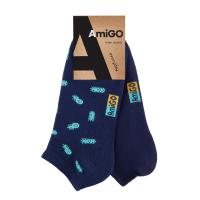 foto набір шкарпеток чоловічих amigo ананаси, розмір 27, 2 пари