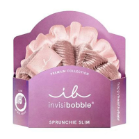 foto резинка-браслет для волосся invisibobble sprunchie slim la vie en rose, 2 шт