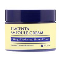 foto крем для обличчя mizon placenta ampoule cream плацентарний, 50 мл