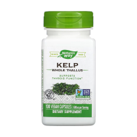 foto дієтична добавка в капсулах nature's way kelp 600 мг, 100 шт