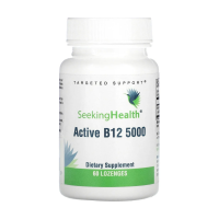 foto дієтична добавка вітаміни в льодяниках seeking health active b12 5000 вітамін b12, 5000 мкг, 60 шт