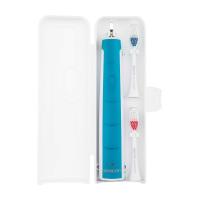 foto зубна електрощітка sencor electric sonic toothbrush soc 1102tq біло-блакитна, 1 шт