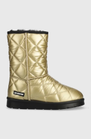 foto зимові чоботи love moschino колір золотий