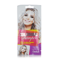 foto відтінковий шампунь для волосся delia cosmetics cameleo colouring shampoo 10.1 платиновий блондин, 40 мл