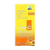 foto дієтична добавка ener-c 1.000 mg vitamin c шипучий розчинний порошок для напою, зі смаком персика та манго, 30 шт