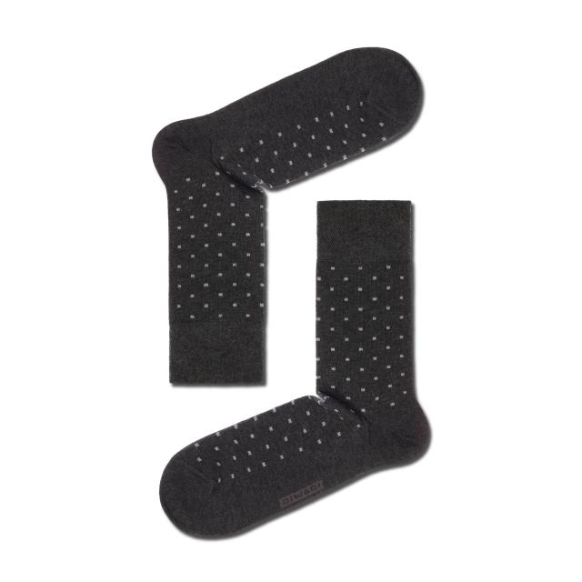 foto шкарпетки чоловічі diwari comfort 7с-26сп 040 класичні, темно-сірі, розмір 29