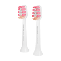 foto змінні насадки для електричної зубної щітки sencor toothbrush heads sox 016 білі, 2 шт