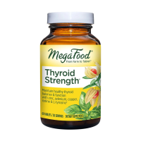 foto дієтична добавка в таблетках megafood thyroid strength сила щитоподібної залози, 60 шт