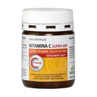 foto дієтична добавка вітаміни в капсулах sanct bernhard vitamin c supra 600 вітамін c, 60 шт
