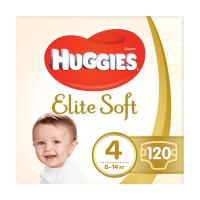 foto підгузки huggies elite soft розмір 4 (8-14 кг), 120 шт