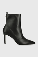 foto черевики guess dafina3 жіночі колір чорний на шпильці