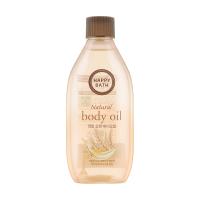 foto живильна олія для тіла happy bath natural body oil real mild, 250 мл