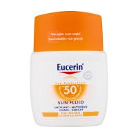 foto сонцезахисний флюїд для обличчя eucerin spf50 для жирної і комбінованої шкіри, 50 мл