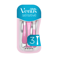 foto одноразові станки для гоління gillette venus sensitive жіночі, 3 шт