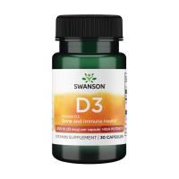 foto дієтична добавка вітаміни в капсулах swanson vitamin d3 вітамін d3, 1000 мо, 25 мкг, 30 шт