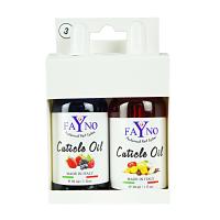 foto набір олій для кутикули fayno cuticle oil 3 (ягідний + фруктовий мікс), 2*30 мл