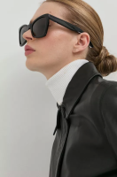 foto сонцезахисні окуляри balenciaga bb0231s жіночі колір чорний