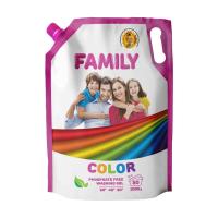 foto гель для прання family для кольорових речей 50 циклів прання, 2 кг
