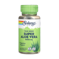 foto дієтична добавка в капсулах solaray супер super aloe vera алое вера, 8000 мг, 100 шт