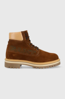 foto замшеві черевики gant palrock чоловічі колір коричневий 25643363.g42